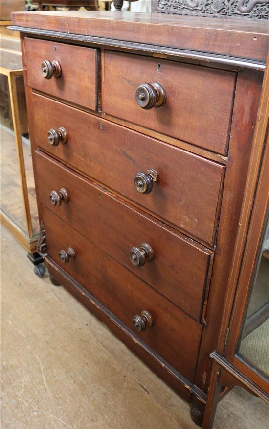 Victorian mahogany  chest of drawers